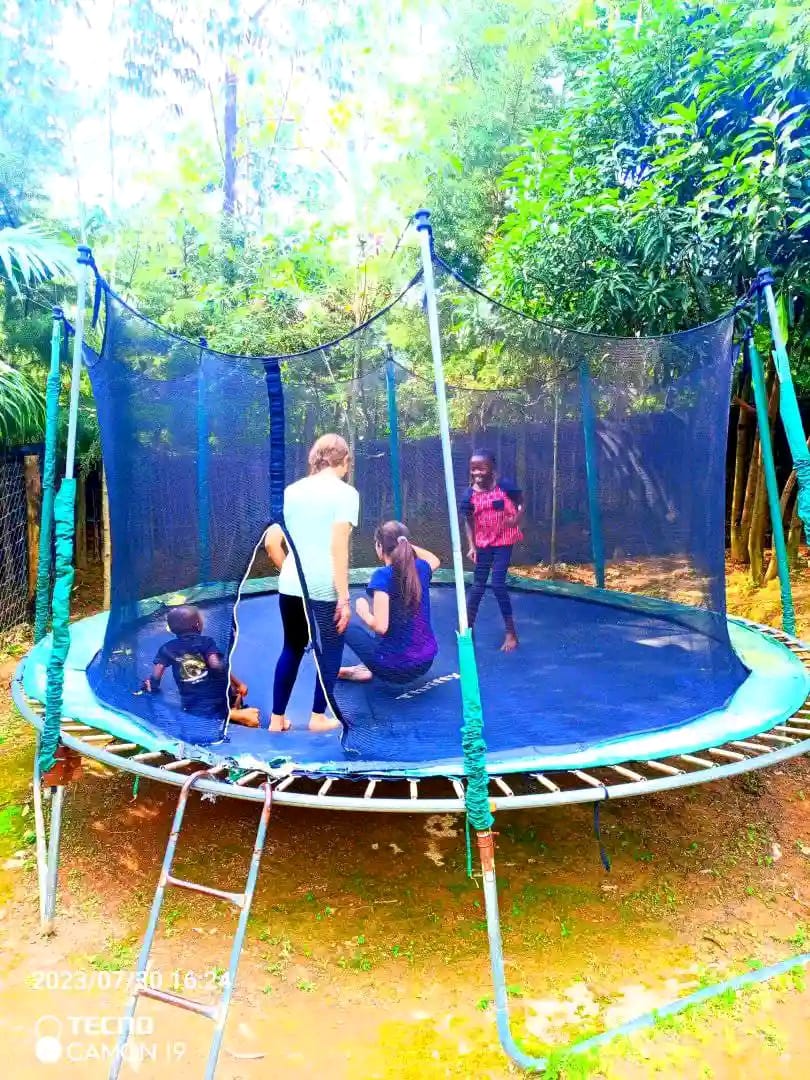 Trampolining fun at Ambururu